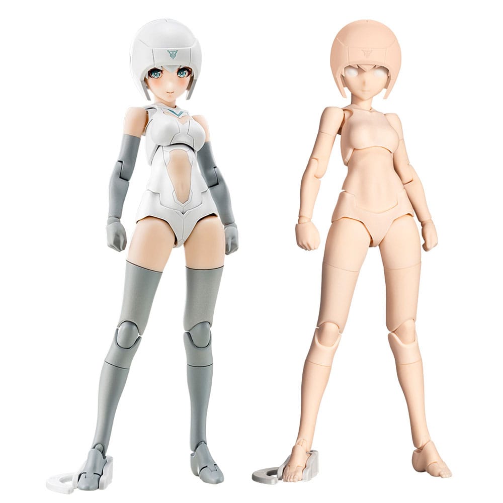 Megami Device Model Kit Accesoory Set B1R-M Chassis Kit Skin Color A (Reproduction) 14 cm - Kotobukiya Model Kits