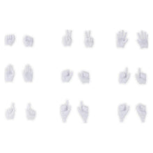 Megami Device M.S.G. Plastic Model Kit 1/1 09 Hand Set Skin Color White - Kotobukiya Model Kits
