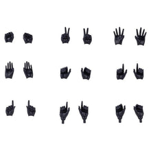Megami Device M.S.G. Plastic Model Kit 1/1 09 Hand Set Skin Color Black - Kotobukiya Model Kits