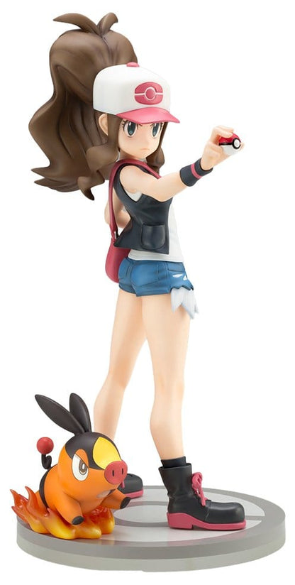 Pokémon PVC Figure 1/8 Hilda with Tepig Artfx J 21 cm - Kotobukiya Statues