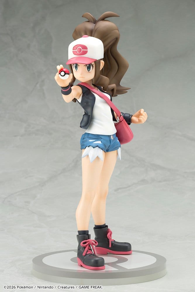 Pokémon PVC Figure 1/8 Hilda with Tepig Artfx J 21 cm - Kotobukiya Statues