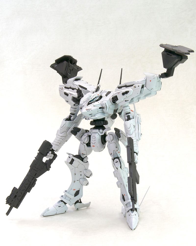 Armored Core Plastic Model Kit 1/72 Lineark White-Glint & V.O.B Set (Reproduction) 16 cm - Kotobukiya Model Kits