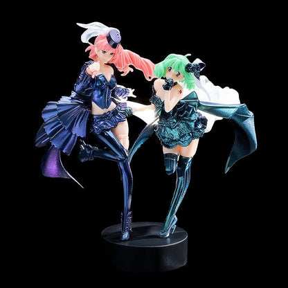 Macross Frontier Plastic Model Kit PLAMAX MF-98: minimum factory Fighter Nose Collection YF-29 GALAXY SET 34 cm