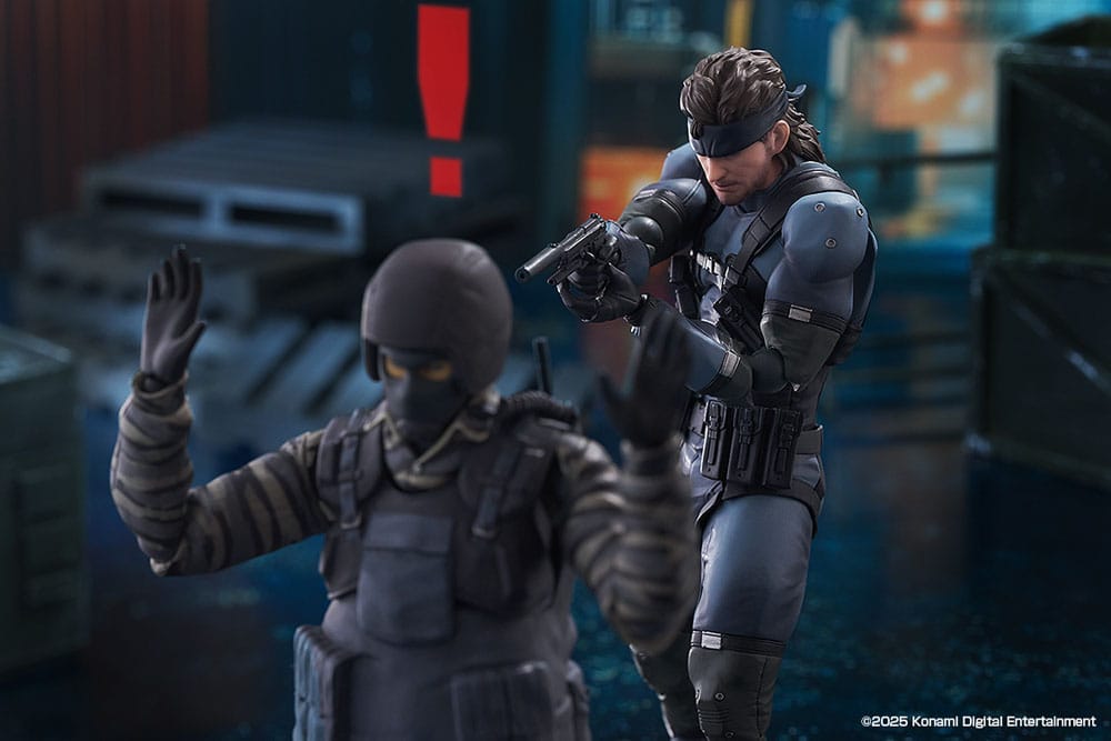 Metal Gear Solid 2: Sons of Liberty Figma Action Figure Solid Snake MGS2 Ver. Updated Edition 16 cm - Max Factory Action Figures