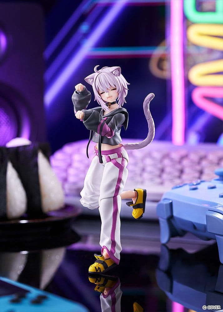 Hololive Production figma Action Figure Nekomata Okayu 14 cm - Max Factory Action Figures