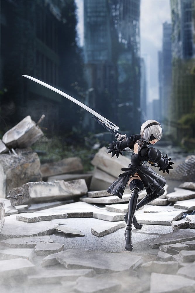 NieR:Automata Ver1.1a Figma Action Figure 2B (YoRHa No.2 Type B