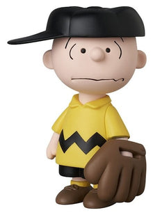 MLB × Peanuts UDF PVC Figure Chicago White Sox Charlie Brown - Medicom Mini Figures