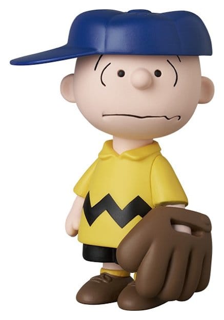 MLB × Peanuts UDF PVC Figure New York Mets Charlie Brown