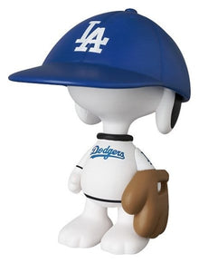MLB × Peanuts UDF PVC Figure Los Angeles Dodgers Snoopy 7 cm - Medicom Mini Figures
