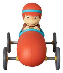 Curious George UDF Mini Figure w/Cart 6 cm - Medicom Mini Figures