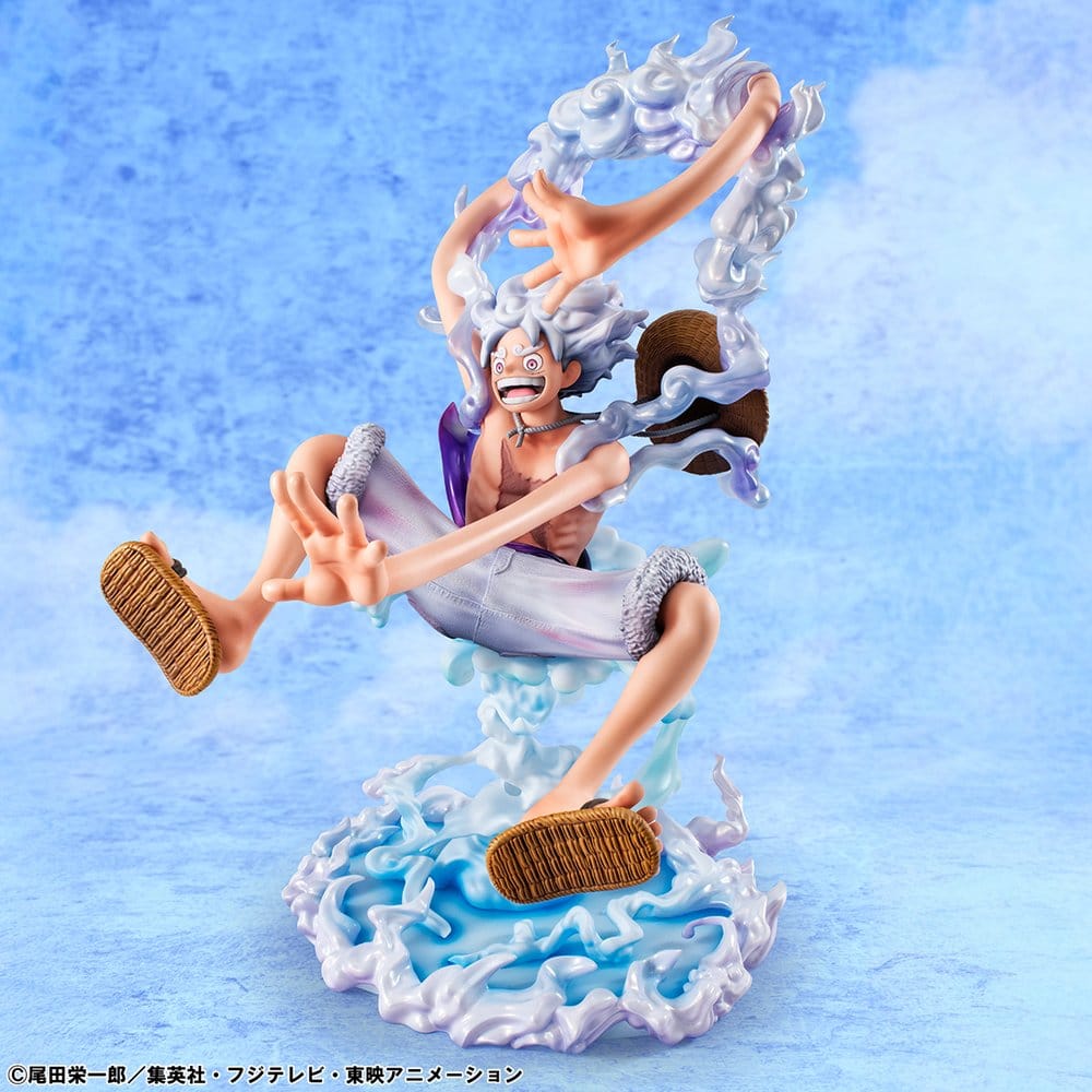 One Piece Portrait.Of.Pirates PVC Figure "Evolutionary History" Monkey D. Luffy "Gear Fifth" 26 cm - Megahouse Statues