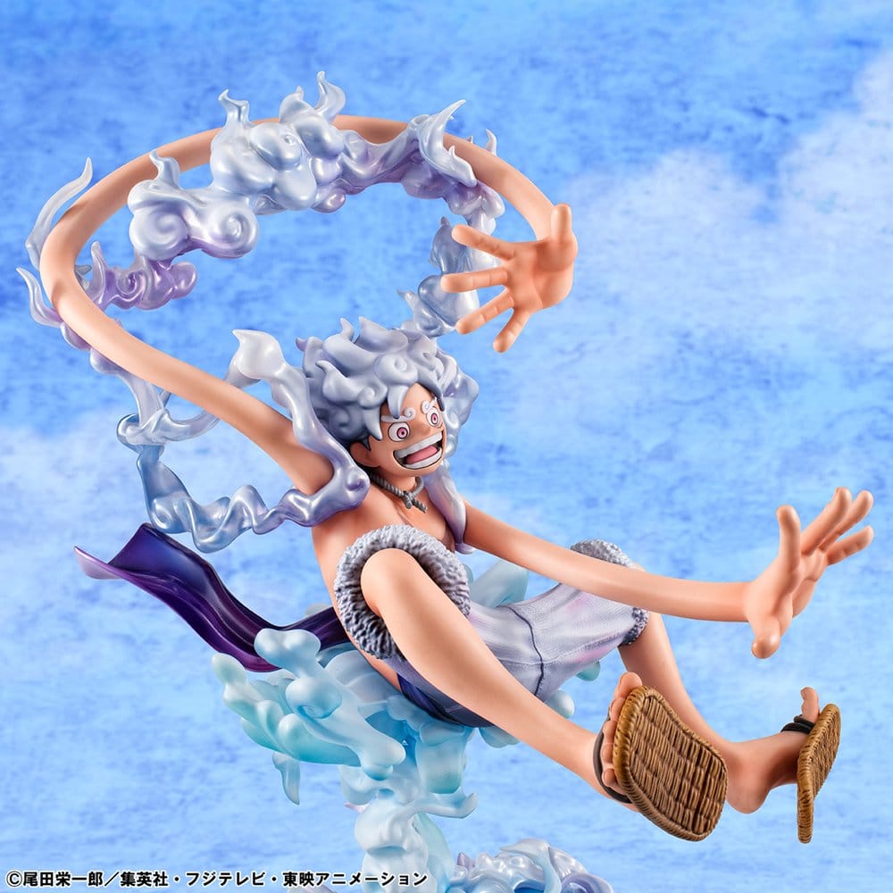 One Piece Portrait.Of.Pirates PVC Figure "Evolutionary History" Monkey D. Luffy "Gear Fifth" 26 cm - Megahouse Statues