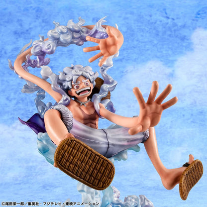 One Piece Portrait.Of.Pirates PVC Figure "Evolutionary History" Monkey D. Luffy "Gear Fifth" 26 cm - Megahouse Statues