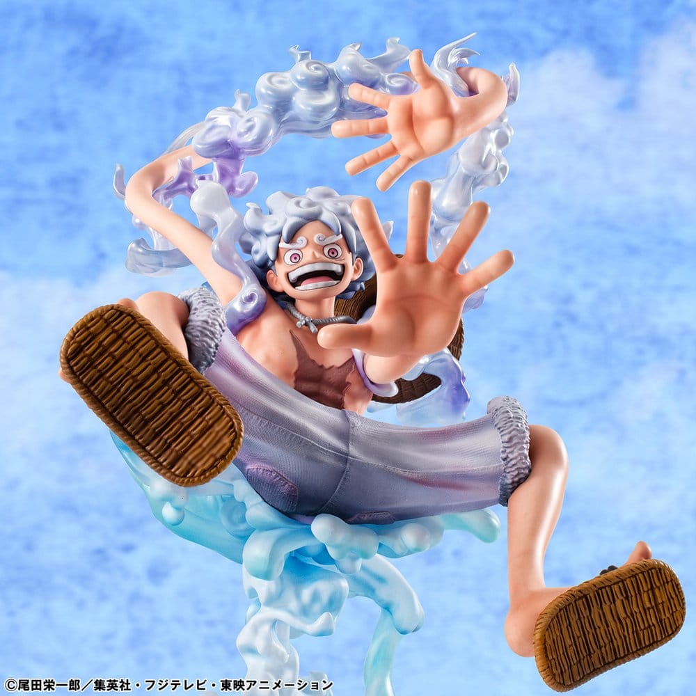 One Piece Portrait.Of.Pirates PVC Figure "Evolutionary History" Monkey D. Luffy "Gear Fifth" 26 cm - Megahouse Statues