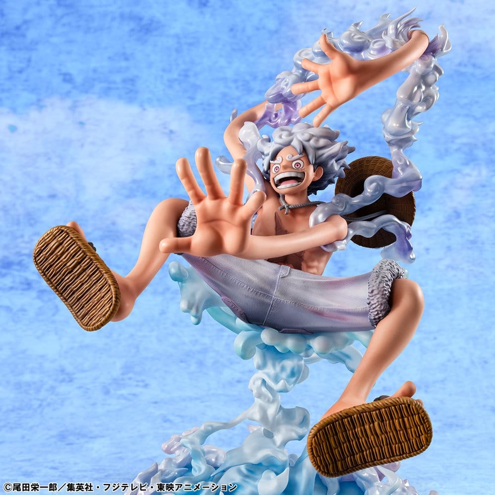 One Piece Portrait.Of.Pirates PVC Figure "Evolutionary History" Monkey D. Luffy "Gear Fifth" 26 cm - Megahouse Statues