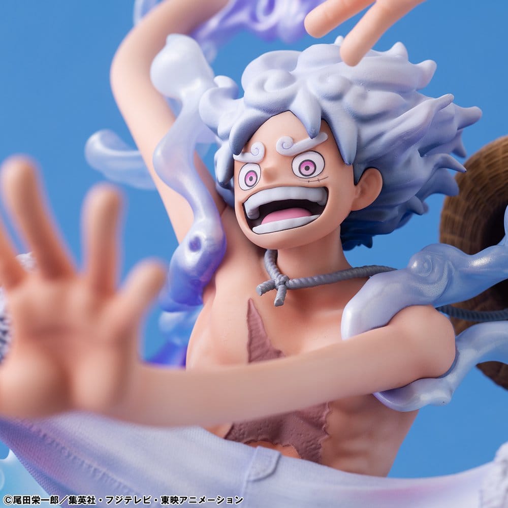 One Piece Portrait.Of.Pirates PVC Figure "Evolutionary History" Monkey D. Luffy "Gear Fifth" 26 cm - Megahouse Statues