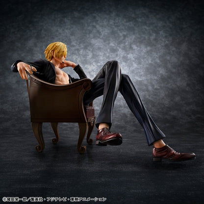 One Piece Portrait.Of.Pirates "S.O.C" PVC Figure Sanji Ver.R 14 cm - Megahouse Statues