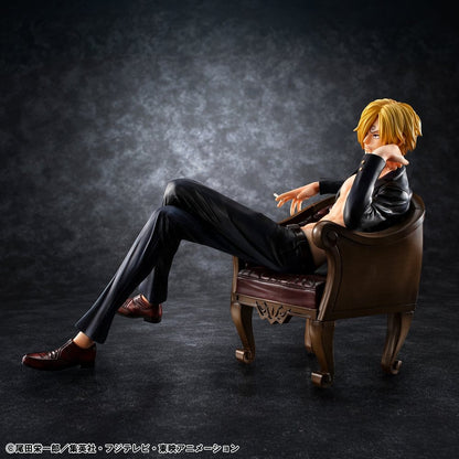 One Piece Portrait.Of.Pirates "S.O.C" PVC Figure Sanji Ver.R 14 cm - Megahouse Statues