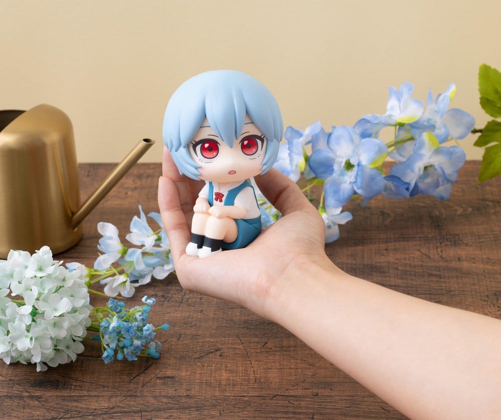 Evangelion: 3.0+1.0 Thrice Upon a Time Look Up PVC Figure Rei Ayanami 11 cm (Repeat) - Megahouse Statues