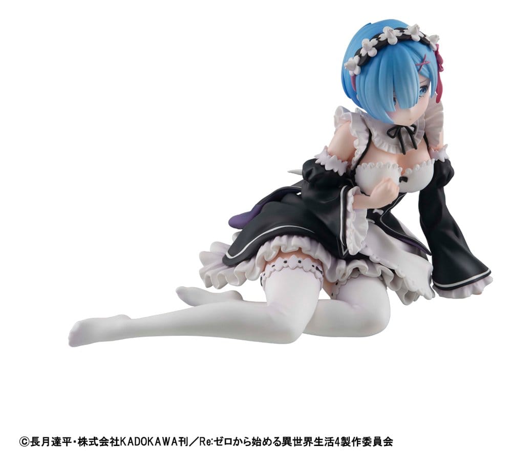 Re:ZERO -Starting Life in Another World- Melty Princess PVC Figure Palm Size Rem (Repeat) - Megahouse Statues