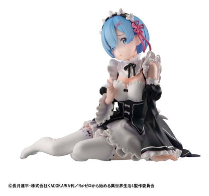 Re:ZERO -Starting Life in Another World- Melty Princess PVC Figure Palm Size Rem (Repeat) - Megahouse Statues