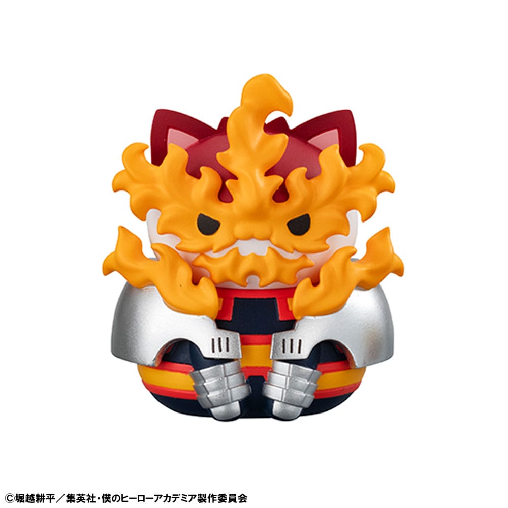 My Hero Academia Mega Cat Project Mini Figures Heroaca Cats No.01 3 cm Blind Box Assortment Box Qty 8 (Repeat) - Megahouse Mini Figures, Blind Boxes