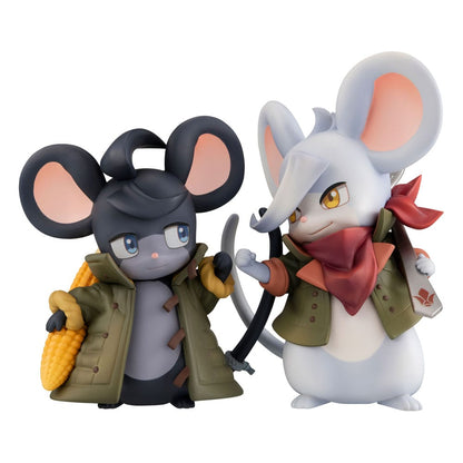 Mobile Suit Gundam Iron-Blooded Orphans PVC Statues Orphanchu of Block 3 Mikatsuki & Orga 10th Anniversary 12 cm - Megahouse Statues