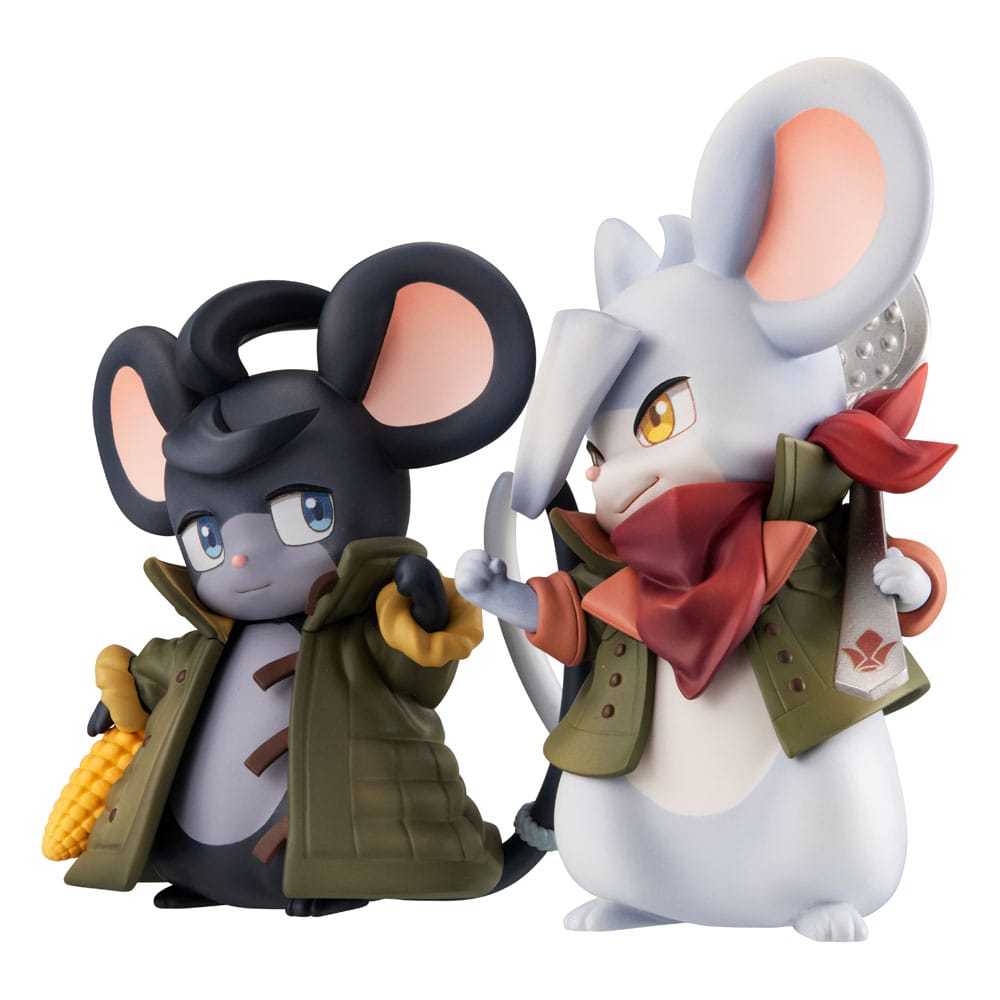 Mobile Suit Gundam Iron-Blooded Orphans PVC Statues Orphanchu of Block 3 Mikatsuki & Orga 10th Anniversary 12 cm - Megahouse Statues