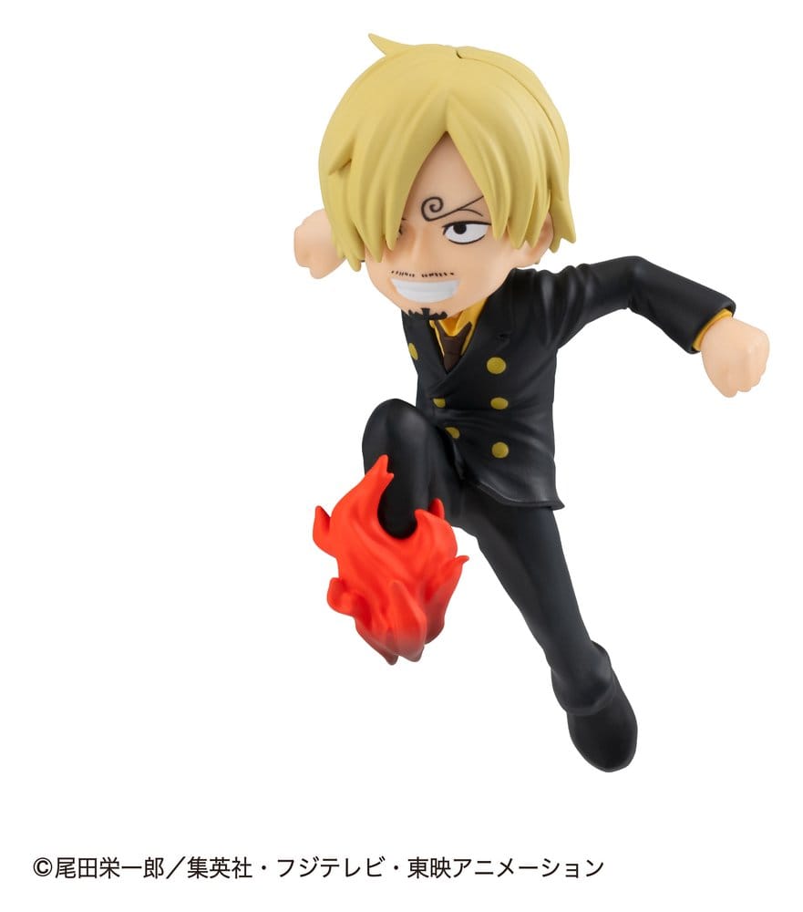 One Piece Tobimas Mini Figures 5 cm Blind Box Display Box Qty 6 (Repeat) - Megahouse Mini Figures, Blind Boxes