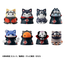 Naruto Shippuden Mega Cat Project Trading Figure Defense Battle of Village of Konoha! 3 cm Nyaruto! Blind Box Assortment Box Qty 8 (re-run) - Megahouse Blind Boxes
