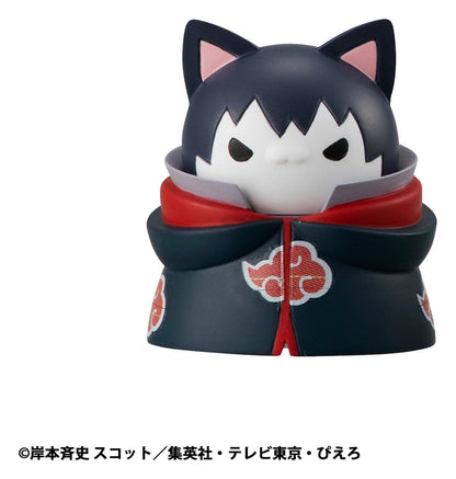 Naruto Shippuden Mega Cat Project Trading Figure Defense Battle of Village of Konoha! 3 cm Nyaruto! Blind Box Assortment Box Qty 8 (re-run) - Megahouse Mini Figures, Blind Boxes