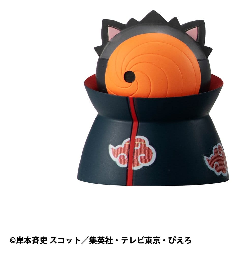 Naruto Shippuden Mega Cat Project Trading Figure Defense Battle of Village of Konoha! 3 cm Nyaruto! Blind Box Assortment Box Qty 8 (re-run) - Megahouse Mini Figures, Blind Boxes