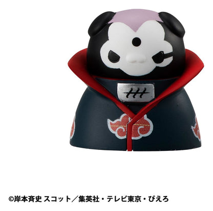 Naruto Shippuden Mega Cat Project Trading Figure Defense Battle of Village of Konoha! 3 cm Nyaruto! Blind Box Assortment Box Qty 8 (re-run) - Megahouse Mini Figures, Blind Boxes
