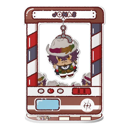 Gnosia Acrylic Figure Chara Catcher Vol. 1 Blind Box Display Box Qty 8 - Megahouse Mini Figures, Blind Boxes