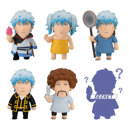 Gintama x Okawabukubu Trading Figure We love Ginsan  Blind Box Assortment Box Qty 6 - Megahouse Mini Figures, Blind Boxes