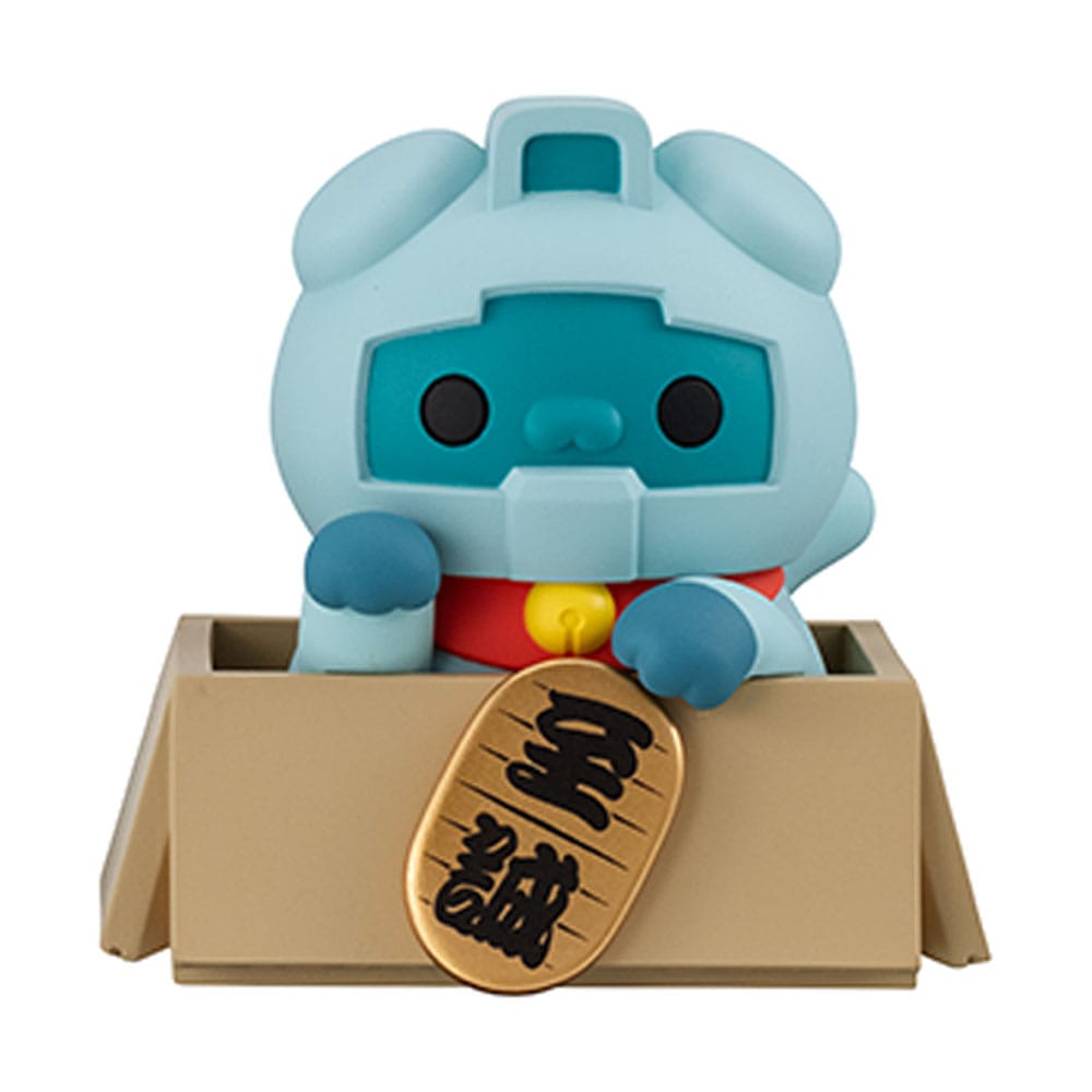 Mobile Suit Gundam Mega Cat Project Nyandam Trading Figure Luckycat 6 cm Blind Box Assortment Box Qty 6 - Megahouse Mini Figures, Blind Boxes