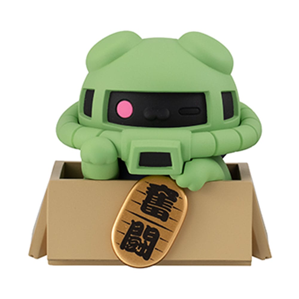 Mobile Suit Gundam Mega Cat Project Nyandam Trading Figure Luckycat 6 cm Blind Box Assortment Box Qty 6 - Megahouse Mini Figures, Blind Boxes