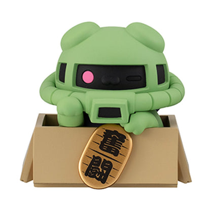 Mobile Suit Gundam Mega Cat Project Trading Figure 6-Pack Cats Luckycat 6 cm Blind Box (with gift) - Megahouse Mini Figures, Blind Boxes