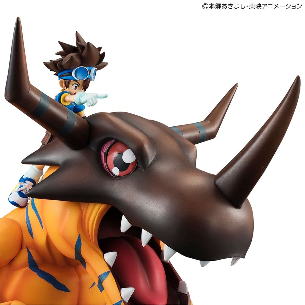 Digimon Adventure Precious G.E.M. Series PVC Figure Greymon & Taichi Yagami 25 cm (Repeat) - Megahouse Statues