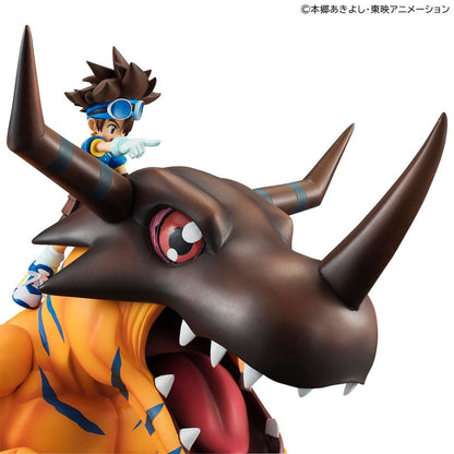 Digimon Adventure Precious G.E.M. Series PVC Figure Greymon & Taichi Yagami 25 cm (Repeat) - Megahouse Statues