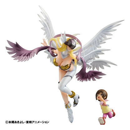 Digimon Adventure Precious G.E.M. Series PVC Statue Angewomon & Hikari Yagami 22 cm - Megahouse Statues