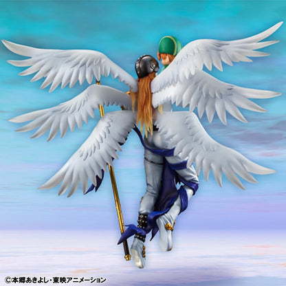 Digimon Adventure G.E.M. Series PVC Figure Angemon & Takeru Takaishi 22 cm (Repeat) - Megahouse Statues