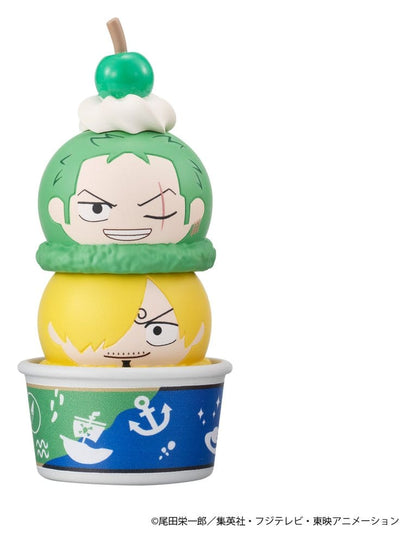 One Piece Tsumichen Stack up & Change Trading Figure 6-Pack 8 cm (with gift) - Megahouse Mini Figures, Blind Boxes