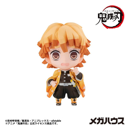 Demon Slayer Kimetsu no Yaiba Trading Figure Tanjiro & Friends 5 cm Assortment Box Qty 8 - Megahouse Mini Figures, Blind Boxes