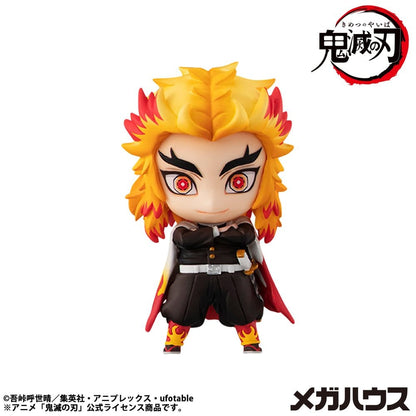 Demon Slayer Kimetsu no Yaiba Trading Figure Tanjiro & Friends Vol. 2 5 cm Assortment Box Qty 8 - Megahouse Mini Figures, Blind Boxes