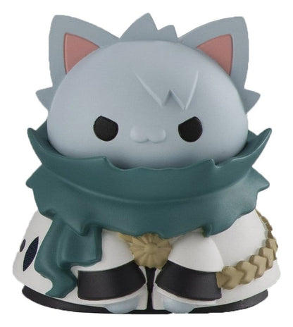 Bleach Mega Cat Project Minifigures 3 cm Thousand-Year Blood War Bleach Nyan Blind Box Display Box Qty 8 (Repeat) - Megahouse Mini Figures, Blind Boxes