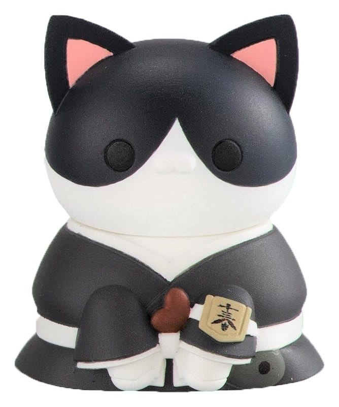 Bleach Mega Cat Project Minifigures 3 cm Thousand-Year Blood War Bleach Nyan Blind Box Display Box Qty 8 (Repeat) - Megahouse Mini Figures, Blind Boxes