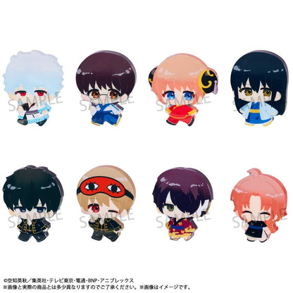 Gintama Karakoro Clear Candy Trading Figure Vol. 2 5 cm Blind Box Assortment Box Qty 8 - Megahouse Mini Figures, Blind Boxes