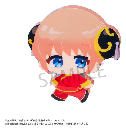 Gintama Karakoro Clear Candy Trading Figure Vol. 2 5 cm Blind Box Assortment Box Qty 8 - Megahouse Mini Figures, Blind Boxes