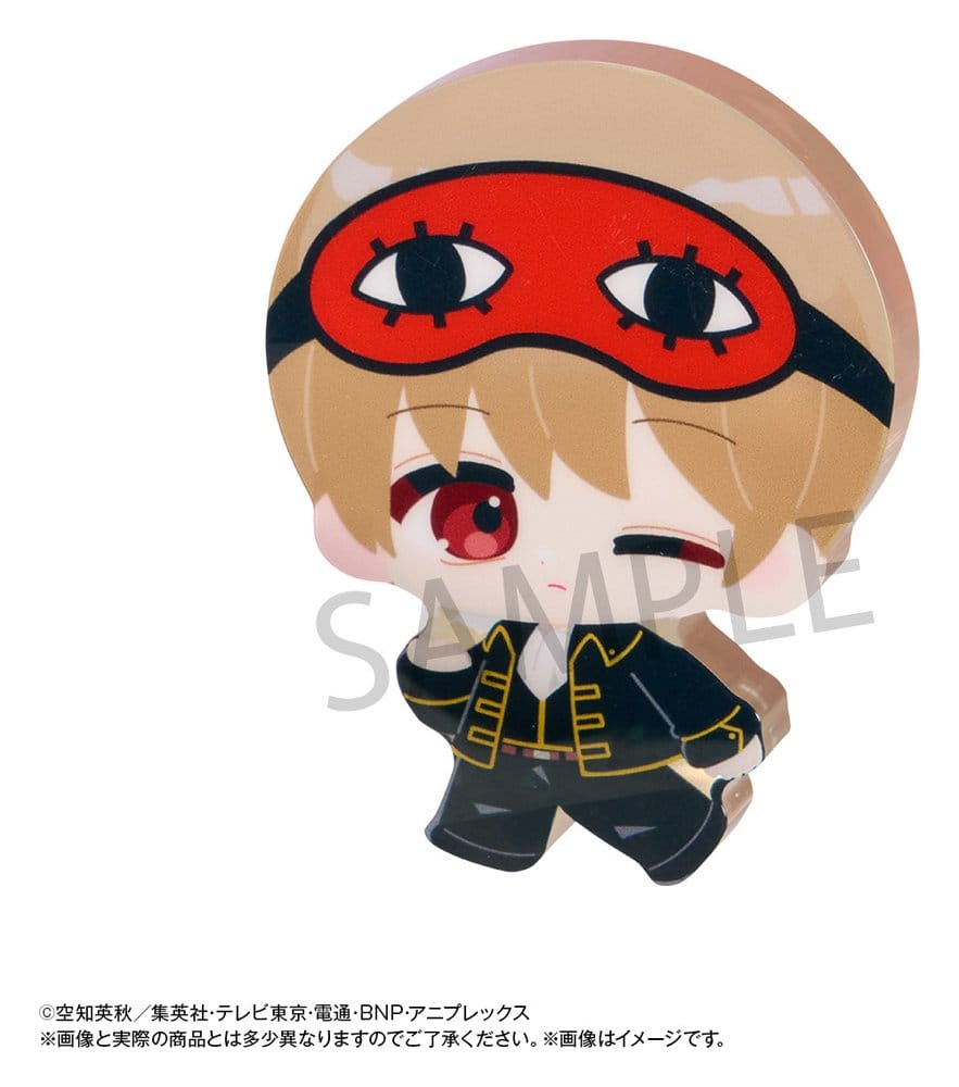 Gintama Karakoro Clear Candy Trading Figure Vol. 2 5 cm Blind Box Assortment Box Qty 8 - Megahouse Mini Figures, Blind Boxes